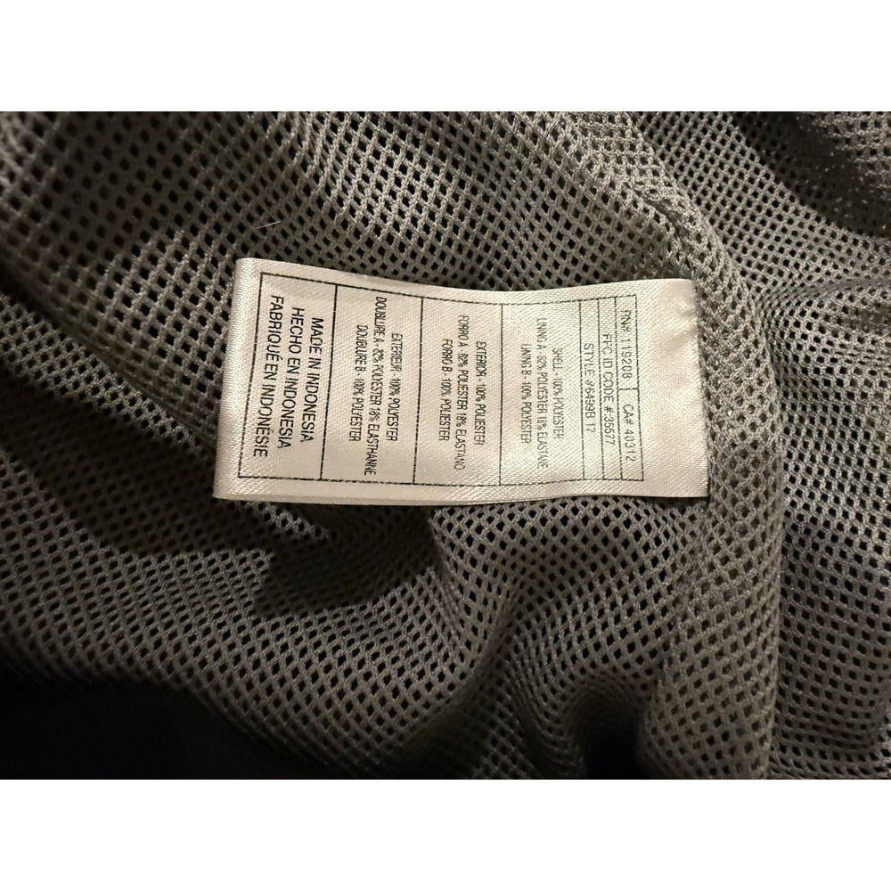 Adidas  Run Wind Ready Jacket Large Black Lightweight Hooded Youth Or S/m Adult - Picture 10 of 15